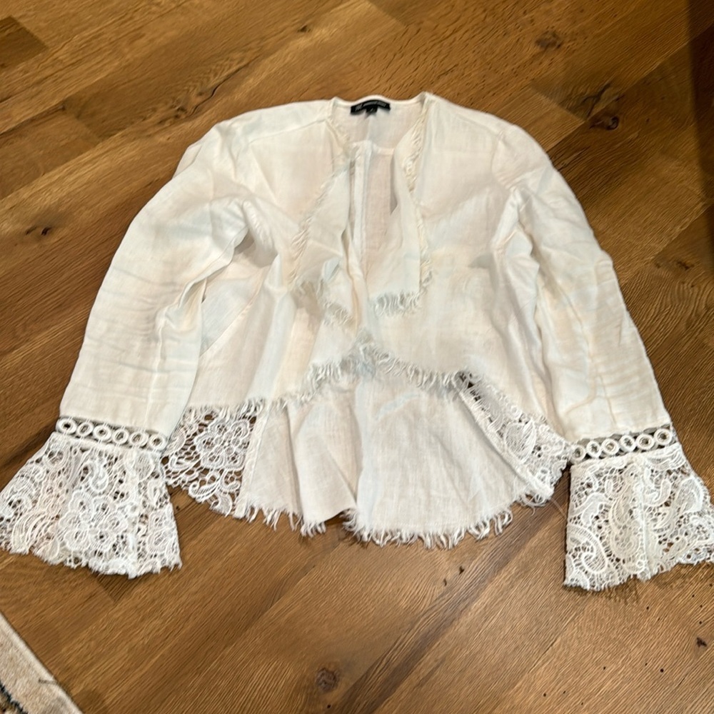 INC Women’s Jacket White Size Small